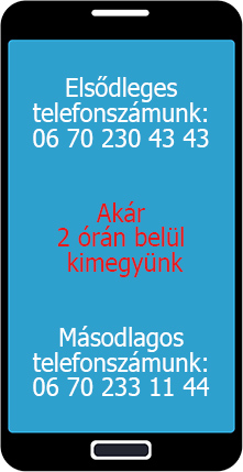 Kaputelefon javítás telefonszám